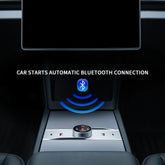 Smart Rotating Gear Shift Dock USB Hub for Tesla Model Y Juniper 2025+